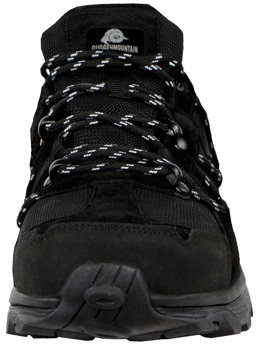 Спортивные туфли на шнуровке Guggen Mountain Wandern Trekkingschuhe T029 Wanderschuhe, черный — фото 4