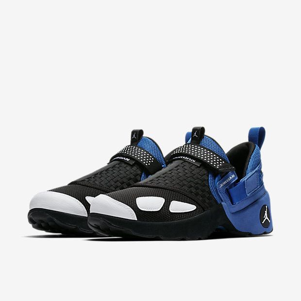 

Кроссовки Jordan Trunner LX OG 'Black White Royal', черный