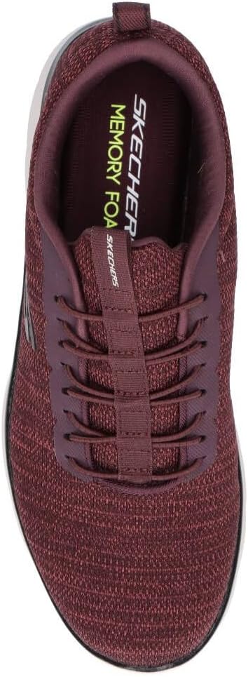 Мужские кроссовки Skechers Sport Energy Downforce на шнуровке, бордовый/черный — фото 3