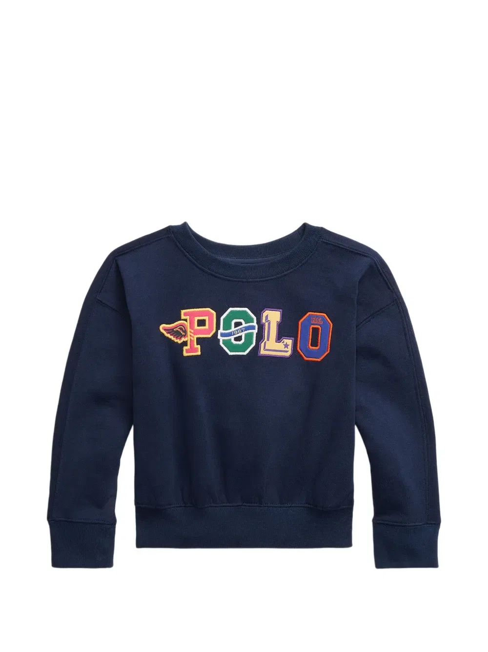 Толстовка с нашивкой с логотипом Polo Ralph Lauren Kids, синий