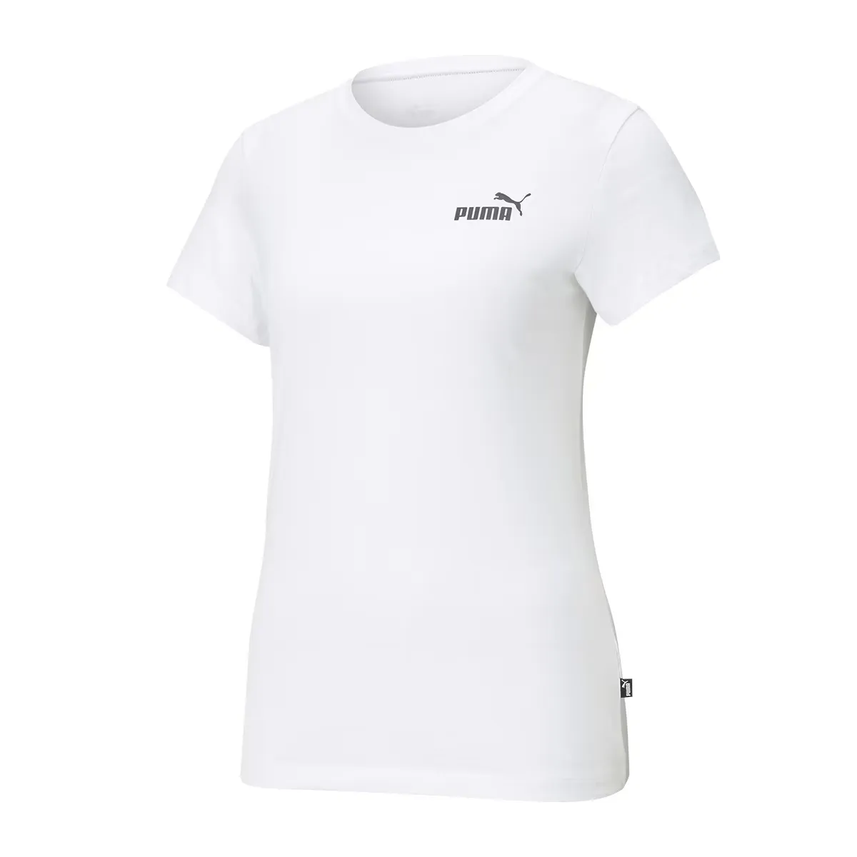 

Женская футболка с маленьким логотипом Puma ESS, белый