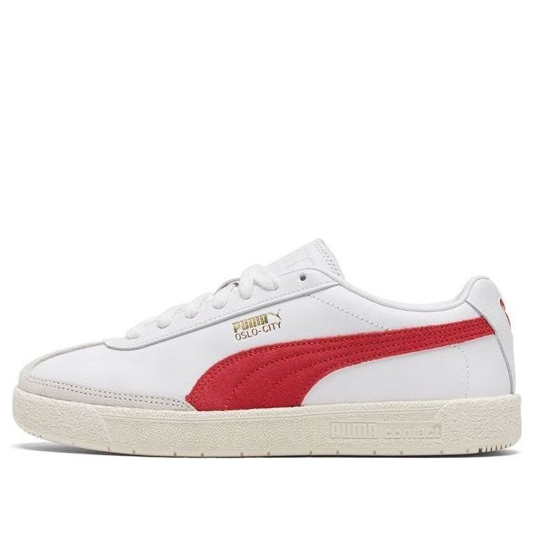 

Кеды PUMA Oslo-City Premium 'White High Risk Red', красный