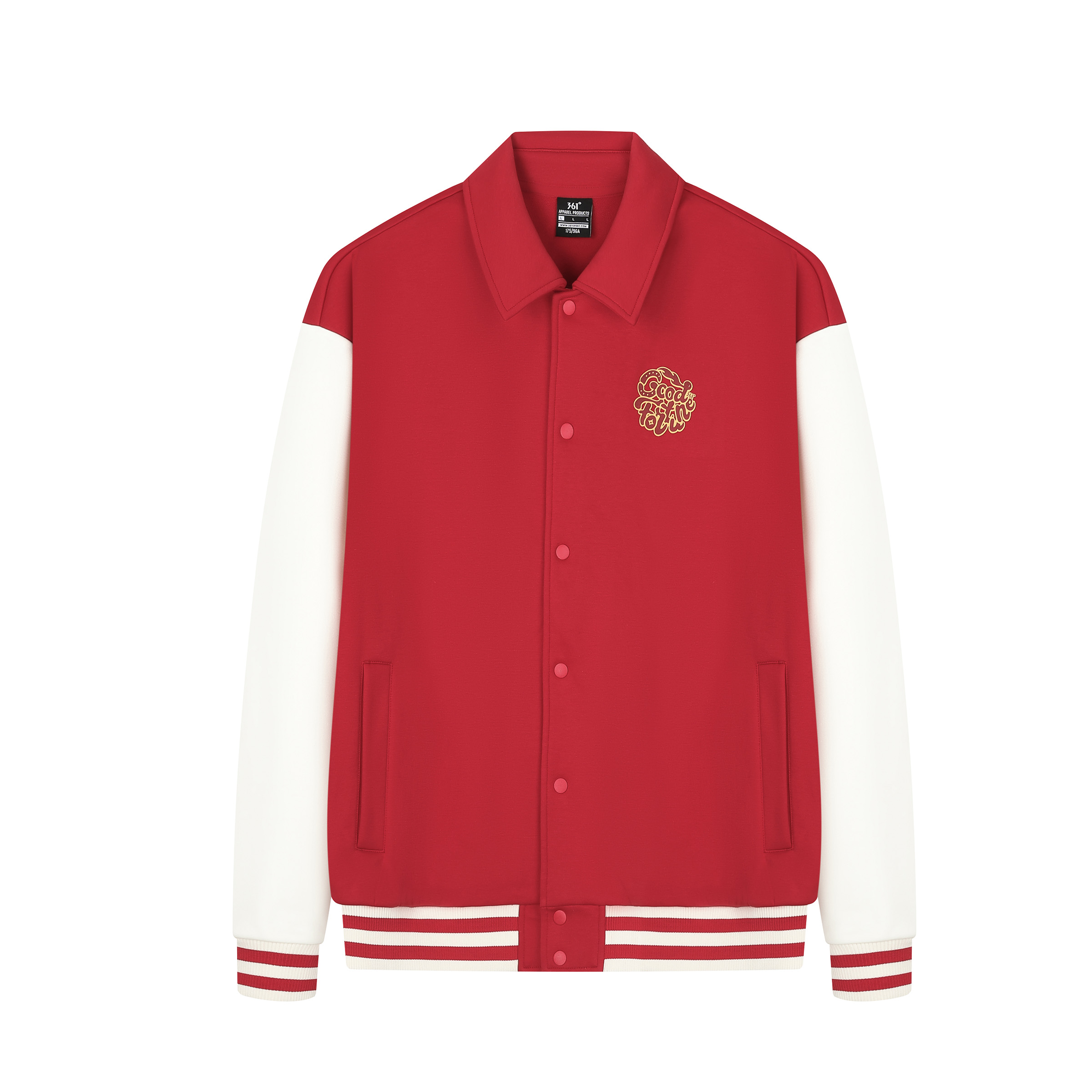 

Утепленная флисом куртка и пальто Unisex 361°, university красный/кремовый белый