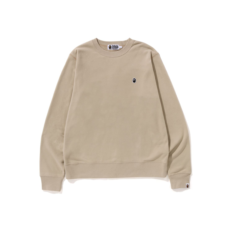 

Bape One Point City Camo Big Logo Wide Crewneck A BATHING APE, черный BKX