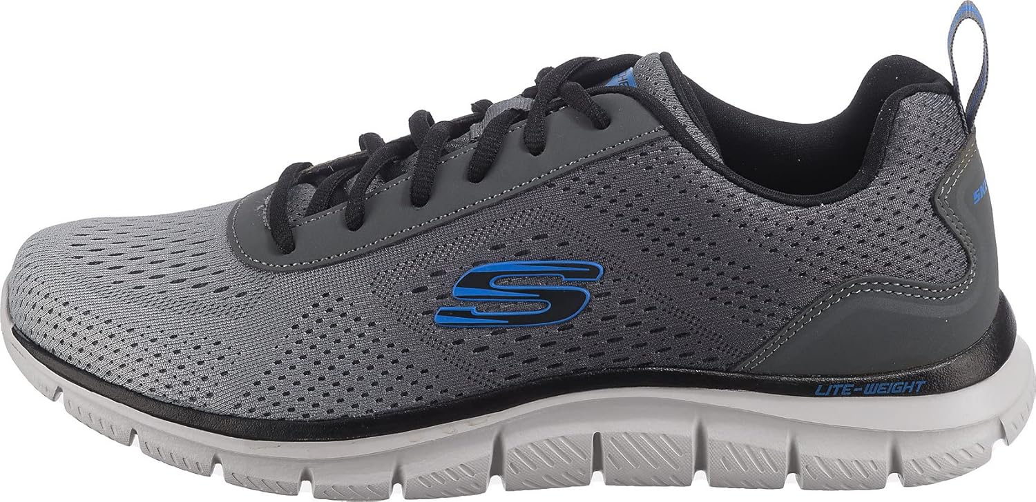 Мужские кроссовки Skechers Track Ripkent, серый/угольный — фото 2