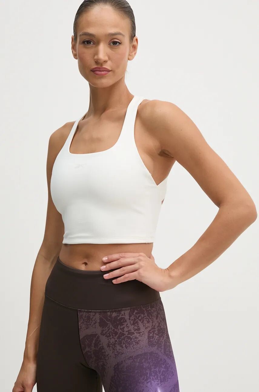 

Тренировочный топ Reebok LUX Collection, бежевый