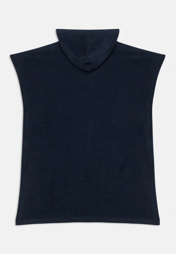 Халат-Пончо из махровой ткани с оригинальным логотипом Tommy Hilfiger, Dark Night Navy — фото 2