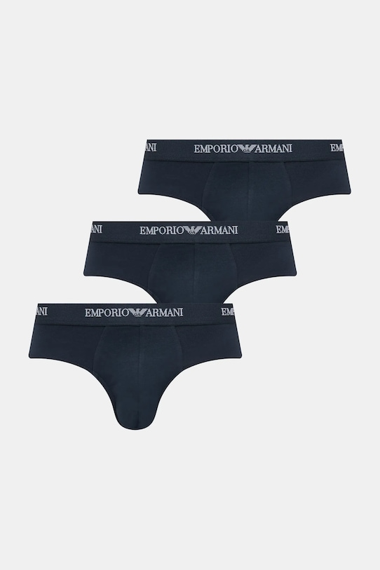

Трусы 3 шт Emporio Armani Underwear, темно-синий