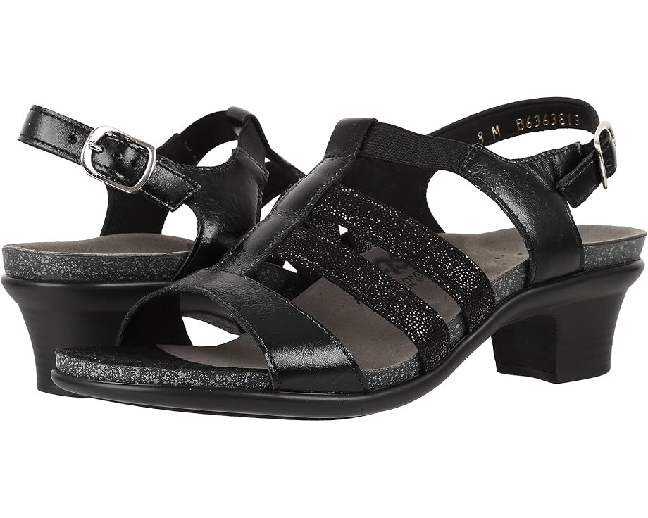 Сандалии SAS Heeled, черный