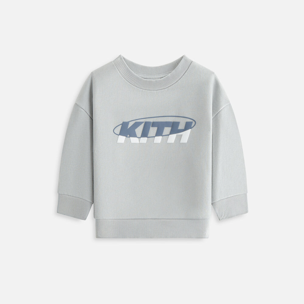 

Топ Kith Baby Logo Nelson Crewneck, цвет Mist