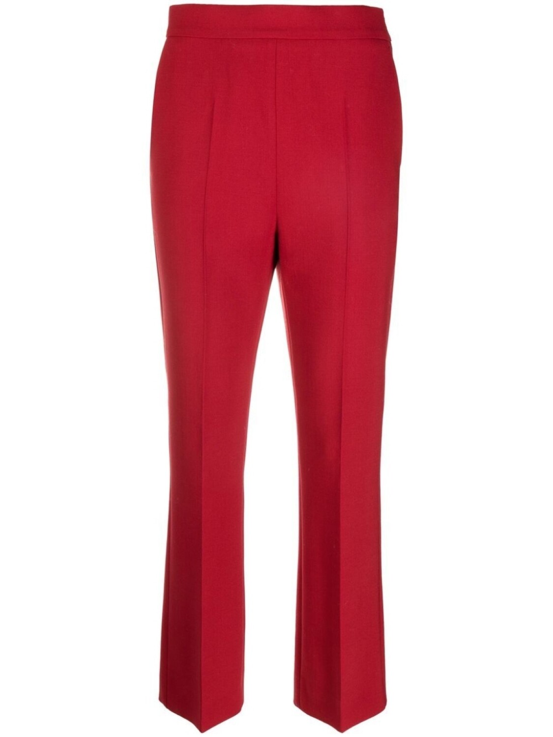 

Max Mara укороченные брюки прямого кроя, красный