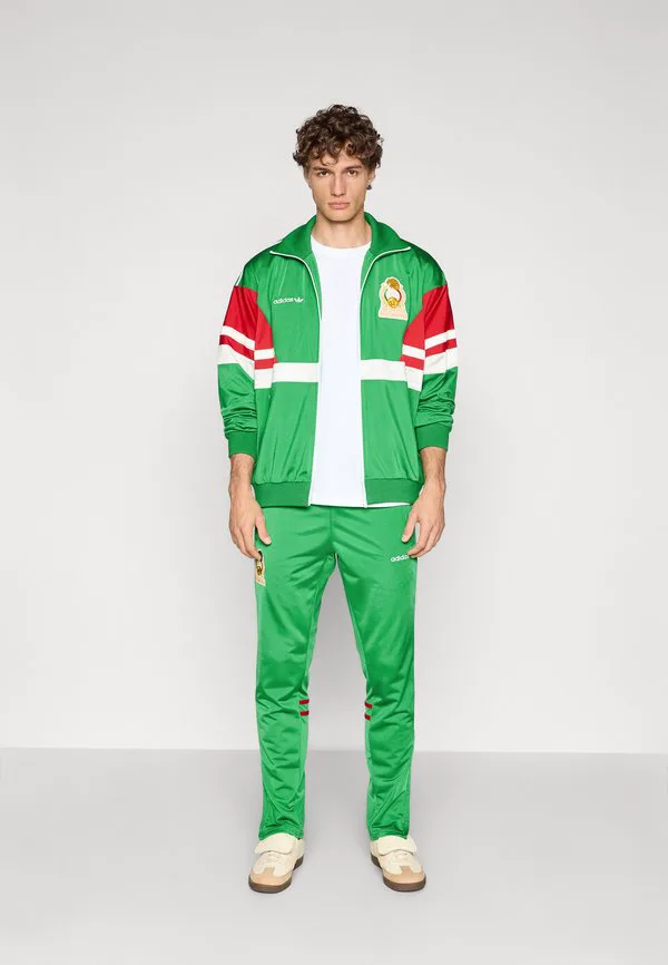 Спортивные штаны сборной мексики 1986 года Adidas Performance, Green — фото 2