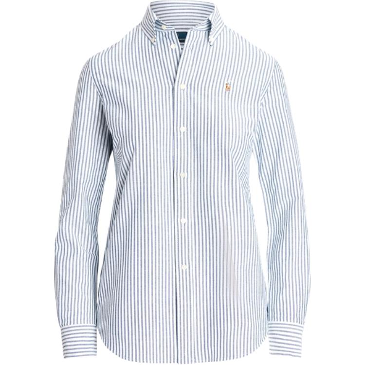 

Полосатая рубашка на пуговицах Polo Ralph Lauren, белая