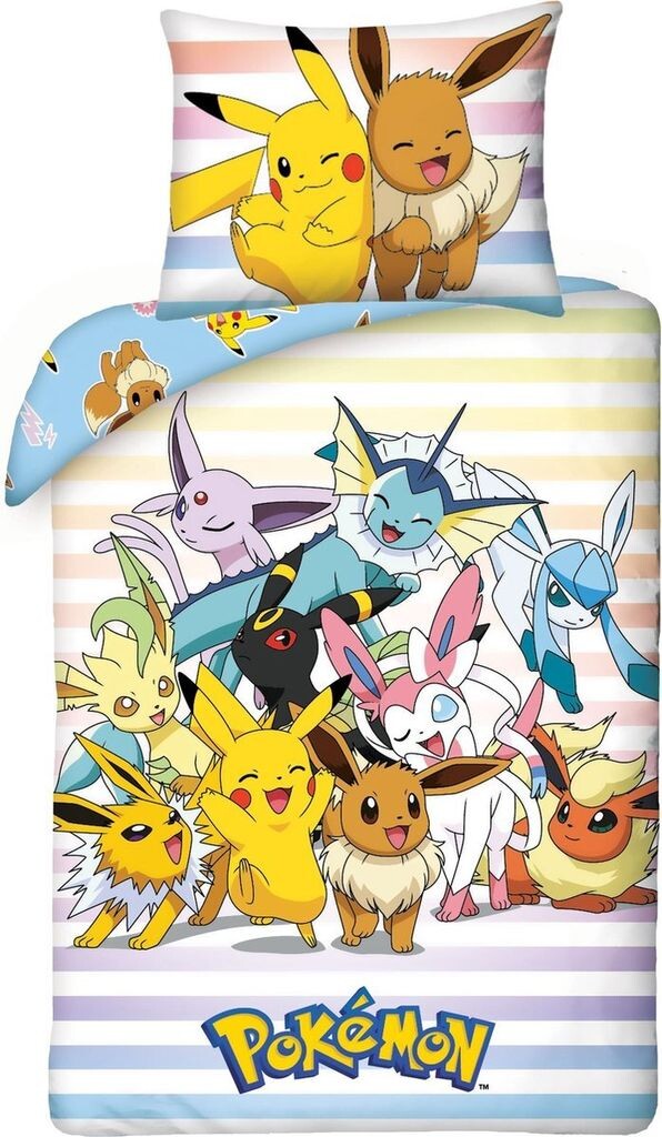 

Пододеяльник Pokémon Catch 'Em All 140 x 200 см (65 x 65 см) Halantex