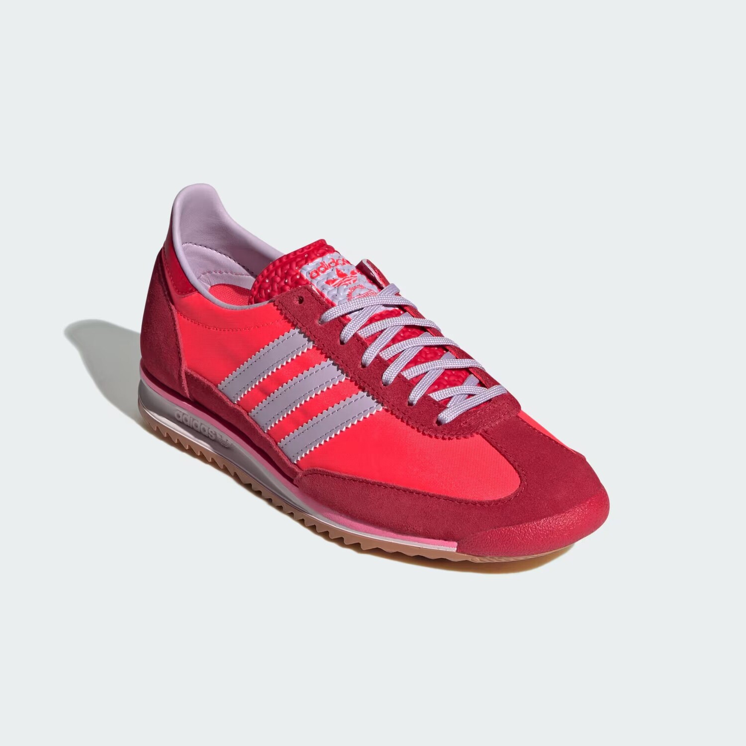 Обувь SL 72 OG Adidas, цвет Solar Red/Ice Lavender/Better Scarlet — фото 4