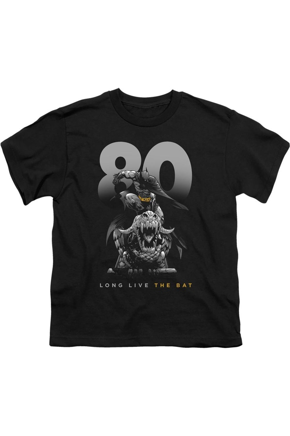 

Футболка с коротким рукавом для детей Batman Big 80 Gildan, черный