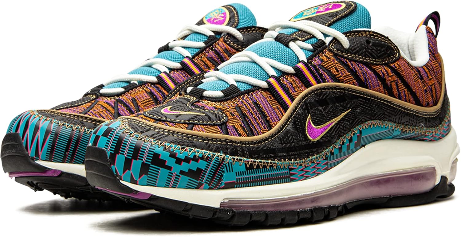 

Кроссовки Nike Air Max 98 (черные/разноцветные)