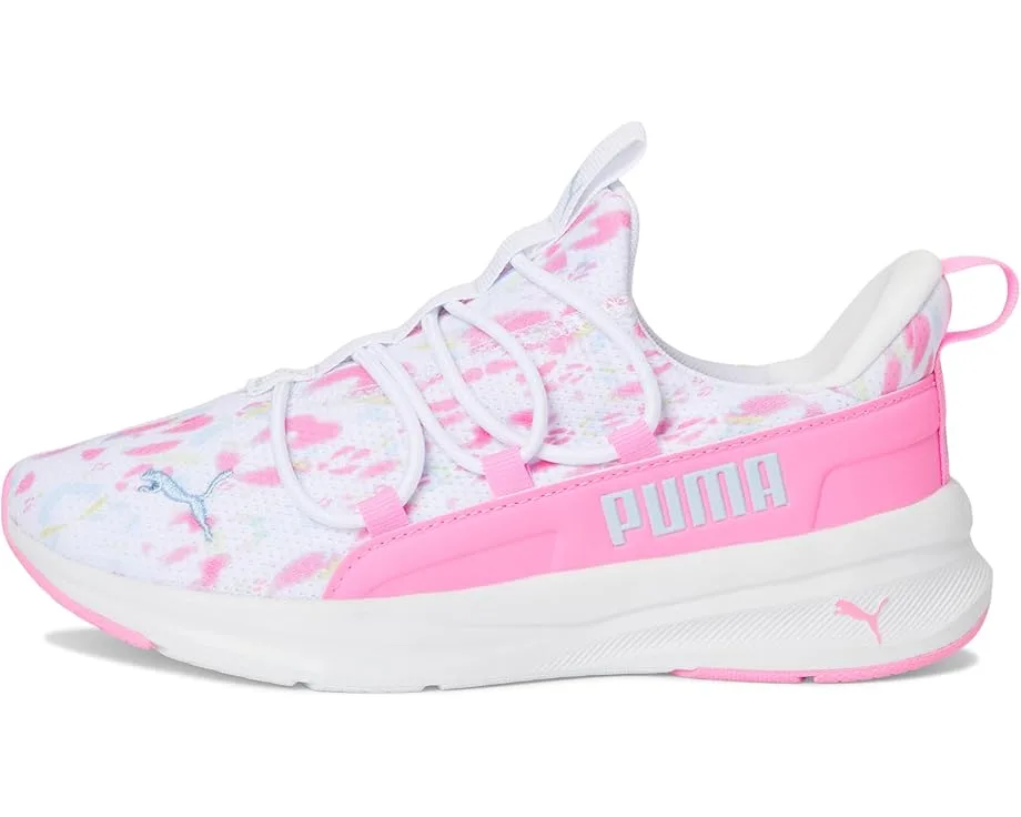 Кроссовки PUMA Kids Softride One4All Slip-On Shoes (Big Kid), White/Pink Pixel — фото 4
