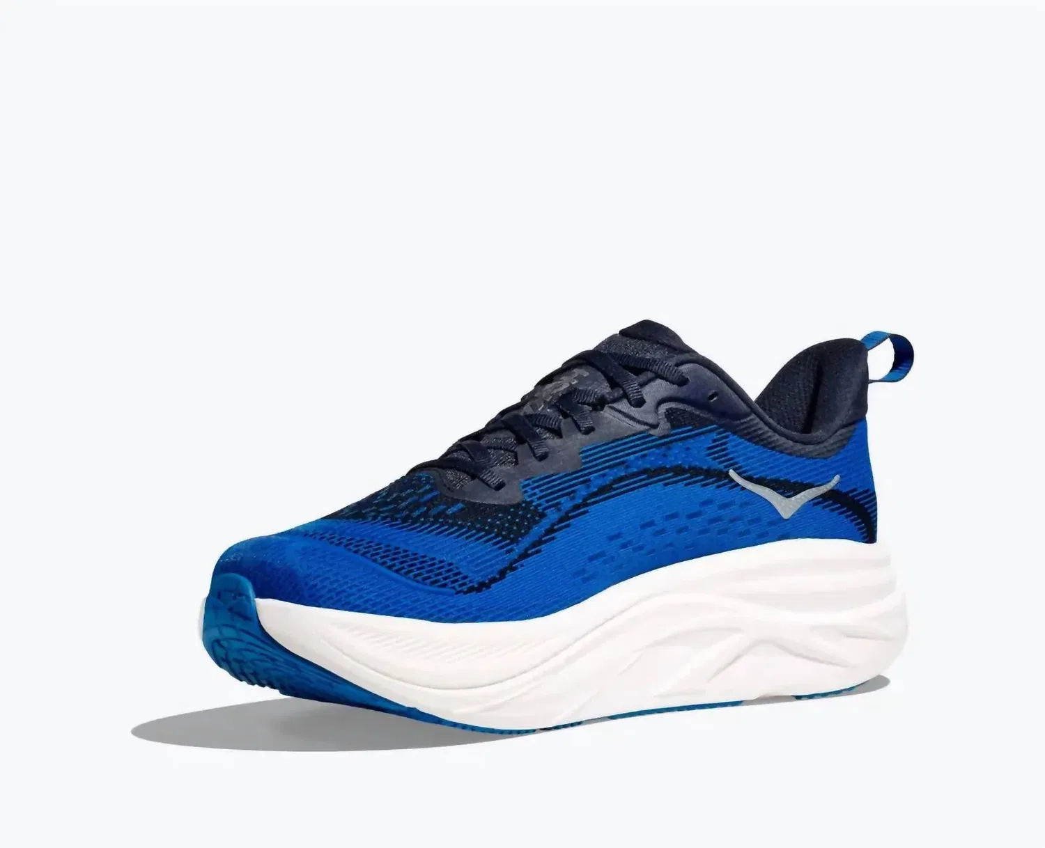 Hoka Мужские кроссовки Skyflow в цвете Varsity Navy/Electric Cobalt — фото 2