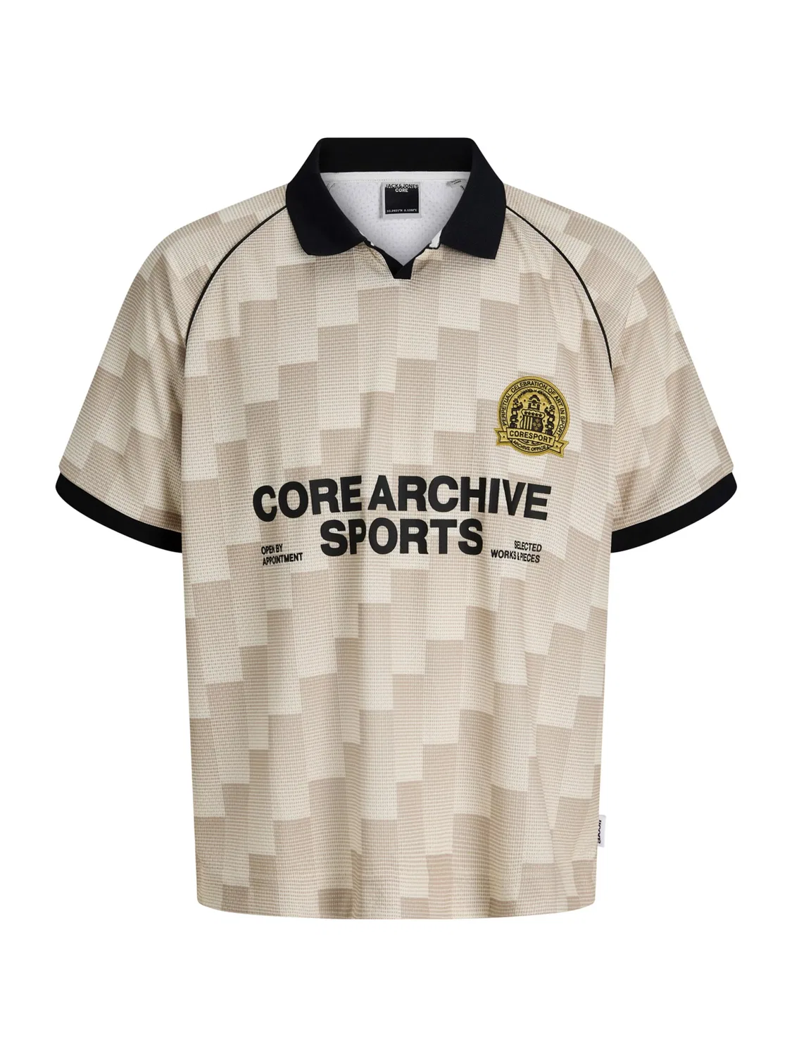 Футболка 'JCOBREEZE FOOTBALL' Jack & Jones Junior, Mustard/Honey