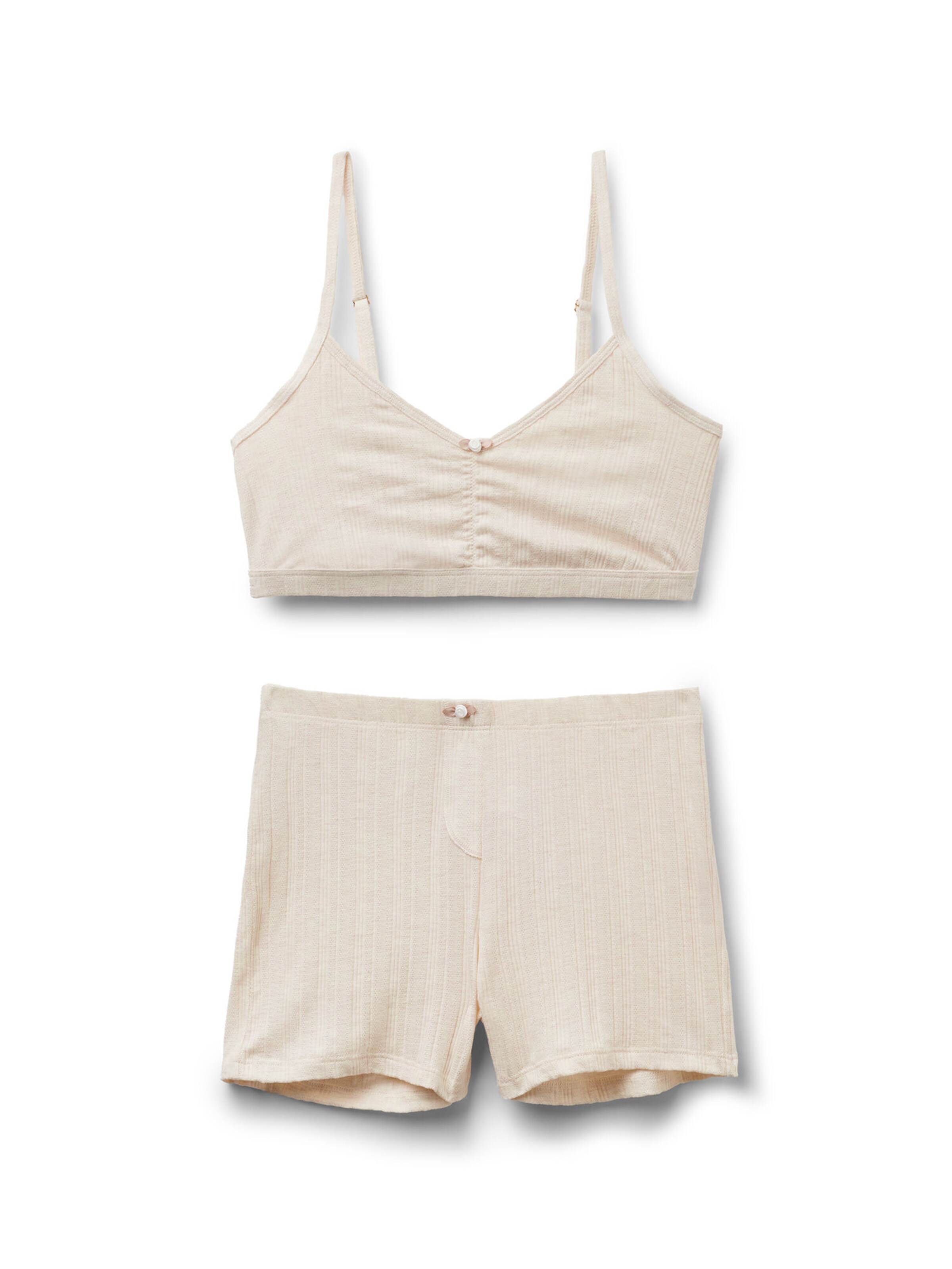 

INTIMISSIMI Короткий пижамный комплект 'Sweet Pointelle' в кремовом цвете