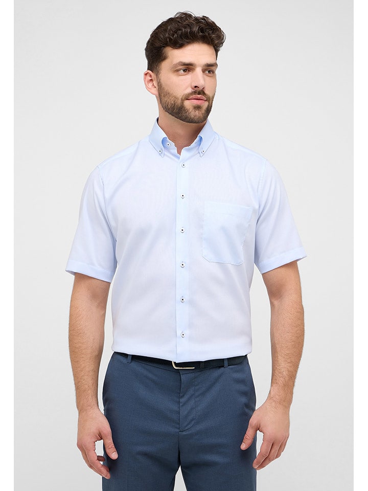 

Eterna Рубашка - Удобный крой - светло-голубого цвета