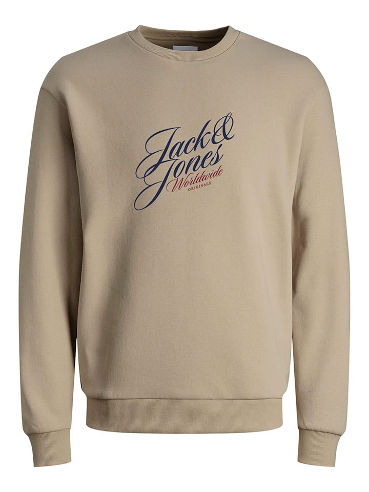 

JACK & JONES Junior Свитшот "Inwood" бежевого цвета