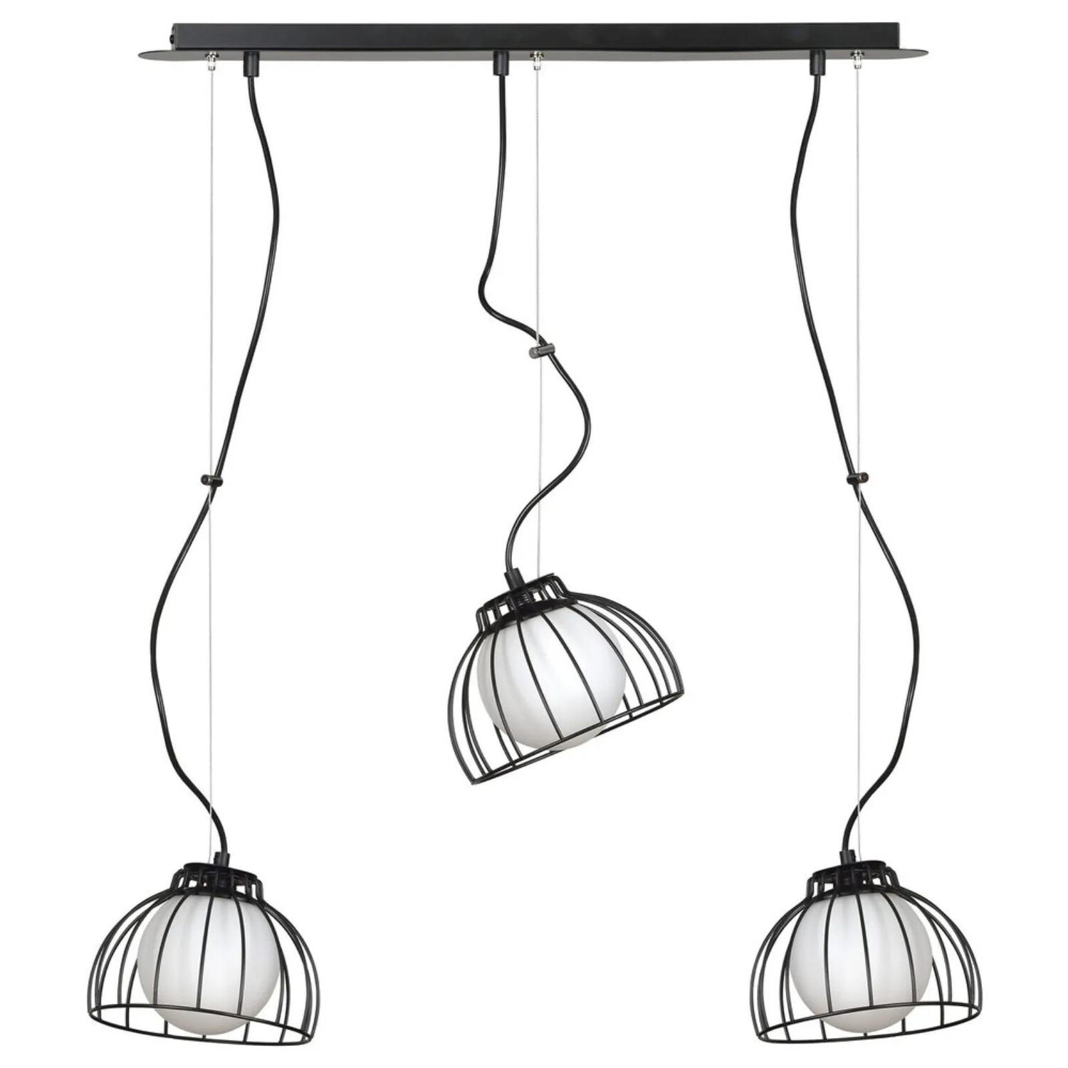 

Подвесная лампа famlights, 70x70x100 см, черный