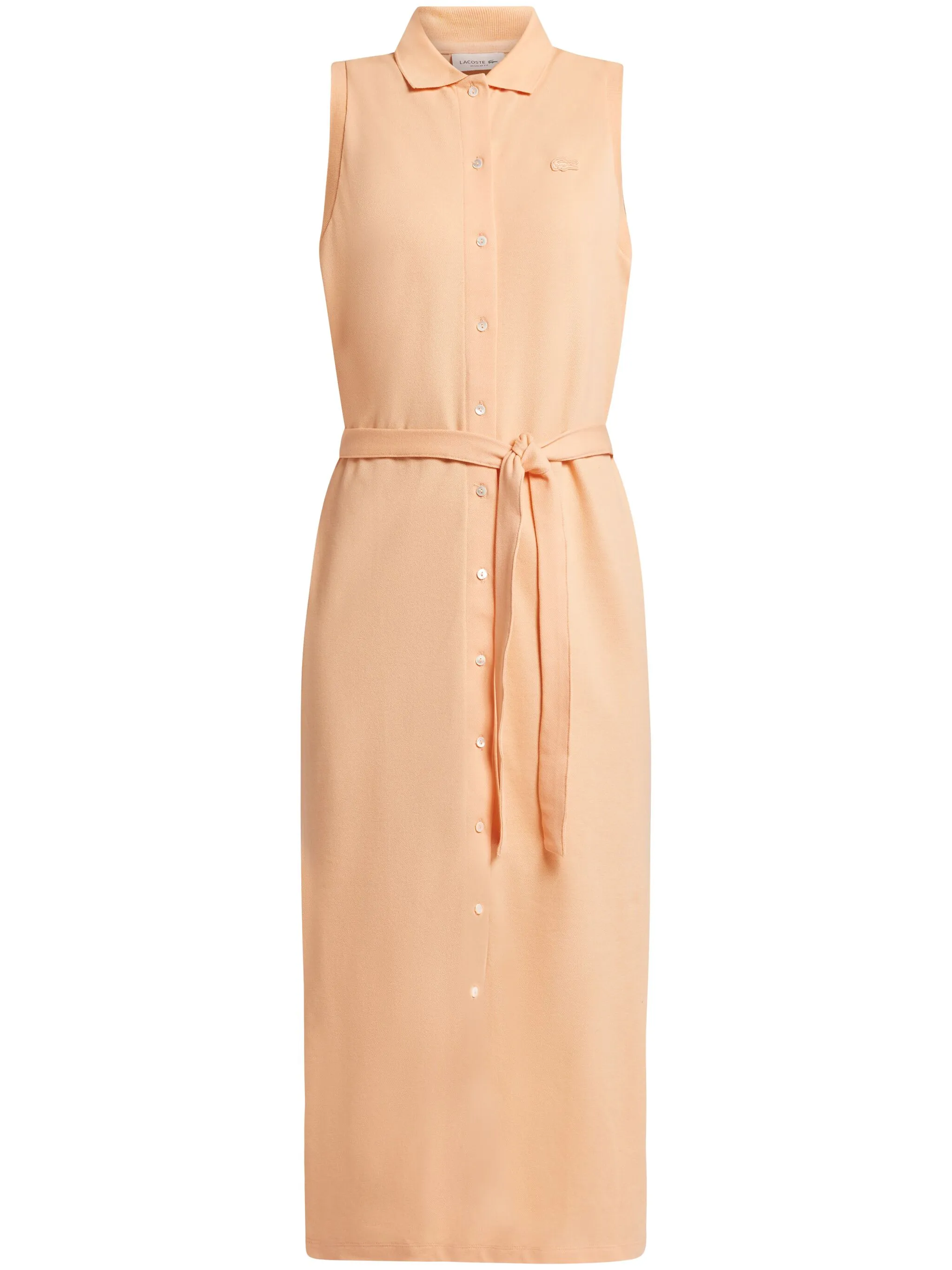 

Платье с нашивкой-логотипом Lacoste, оранжевый