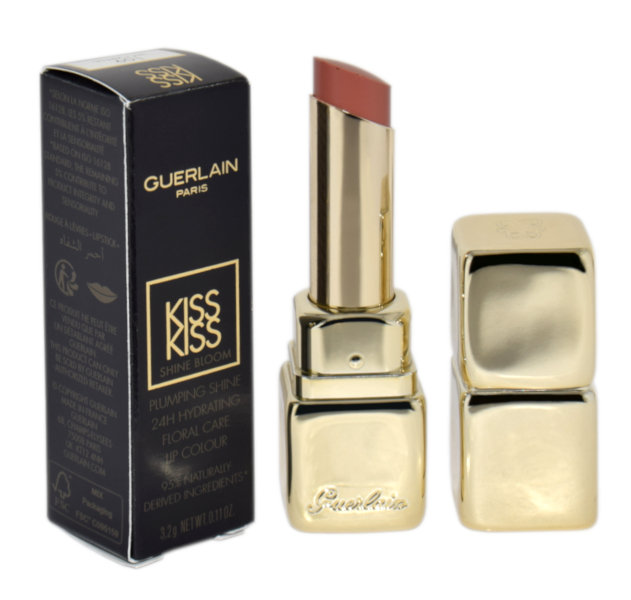 

Guerlain Kisskiss Shine Bloom Lipstick, Lipstick, 109 Lily Caress 3.2g
