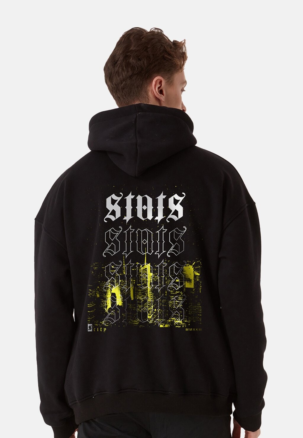 

Толстовка STATS CITY , цвет black