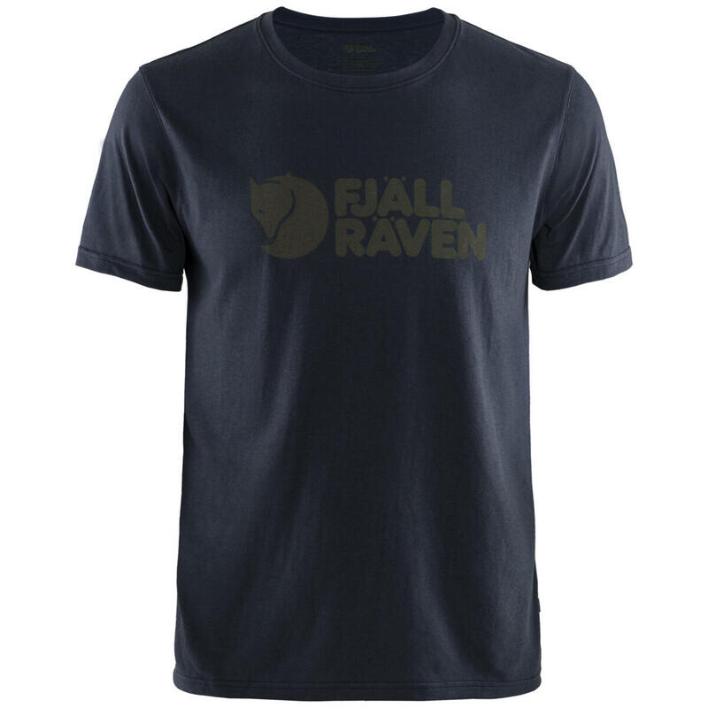 

Футболка с логотипом мужская FJALLRAVEN, цвет blau
