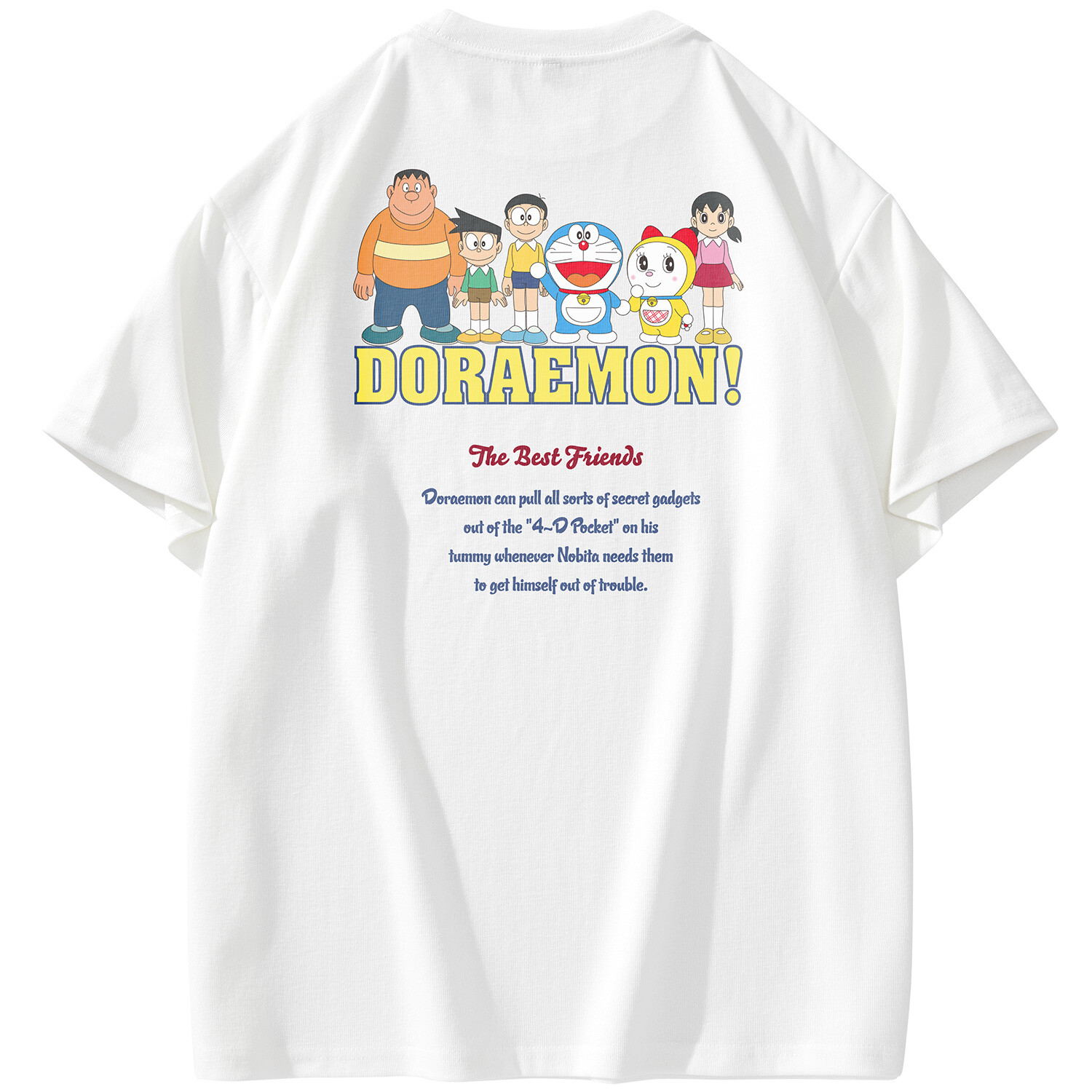 

Футболка унисекс Doraemon, Пастельный зеленый