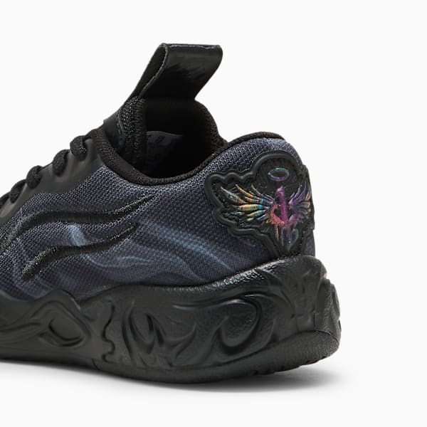 Баскетбольные кроссовки для маленьких детей Puma X Lamelo Ball Mb.04 Lo Team, черный — фото 3