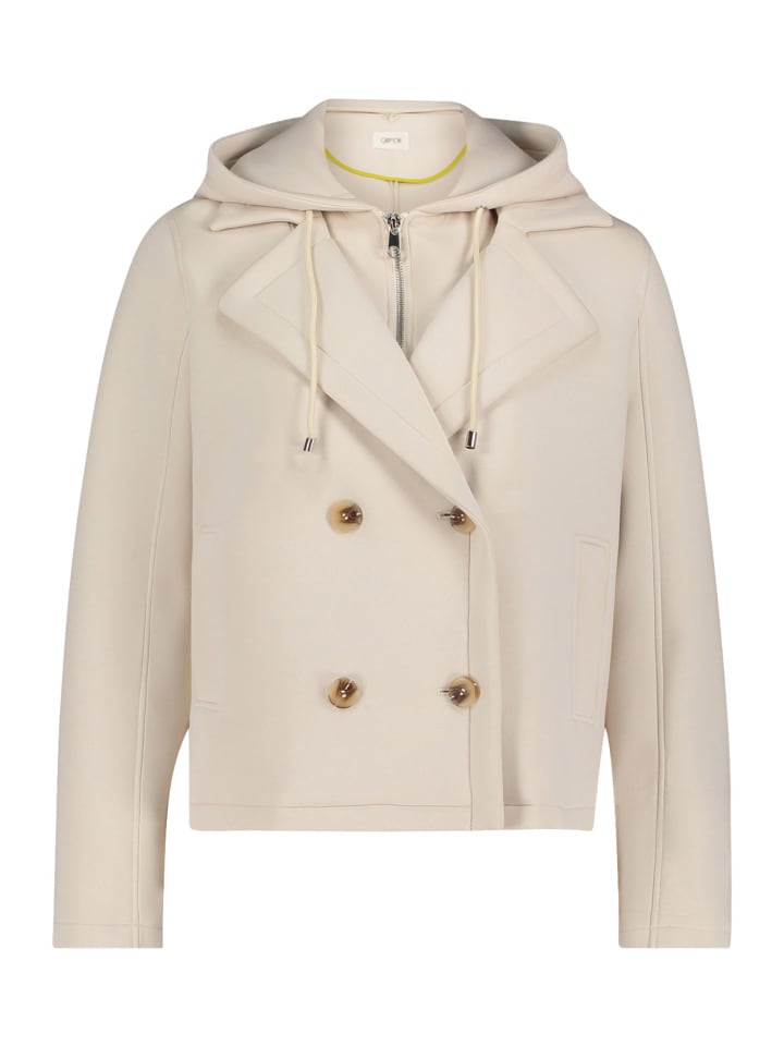 

CARTOON Куртка с капюшоном и съемным капюшоном, бежевого цвета