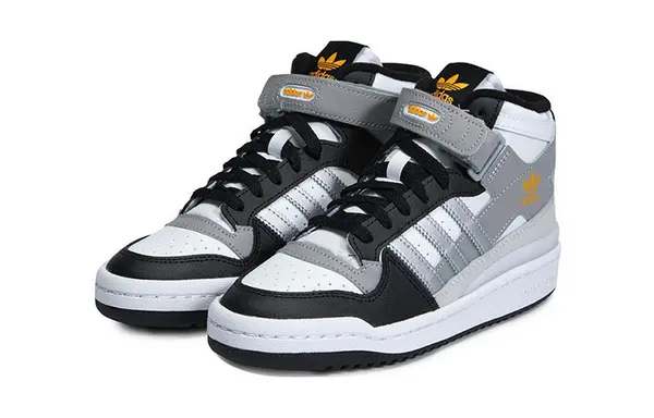 Кроссовки оригиналы форум середина Adidas, черный — фото 3