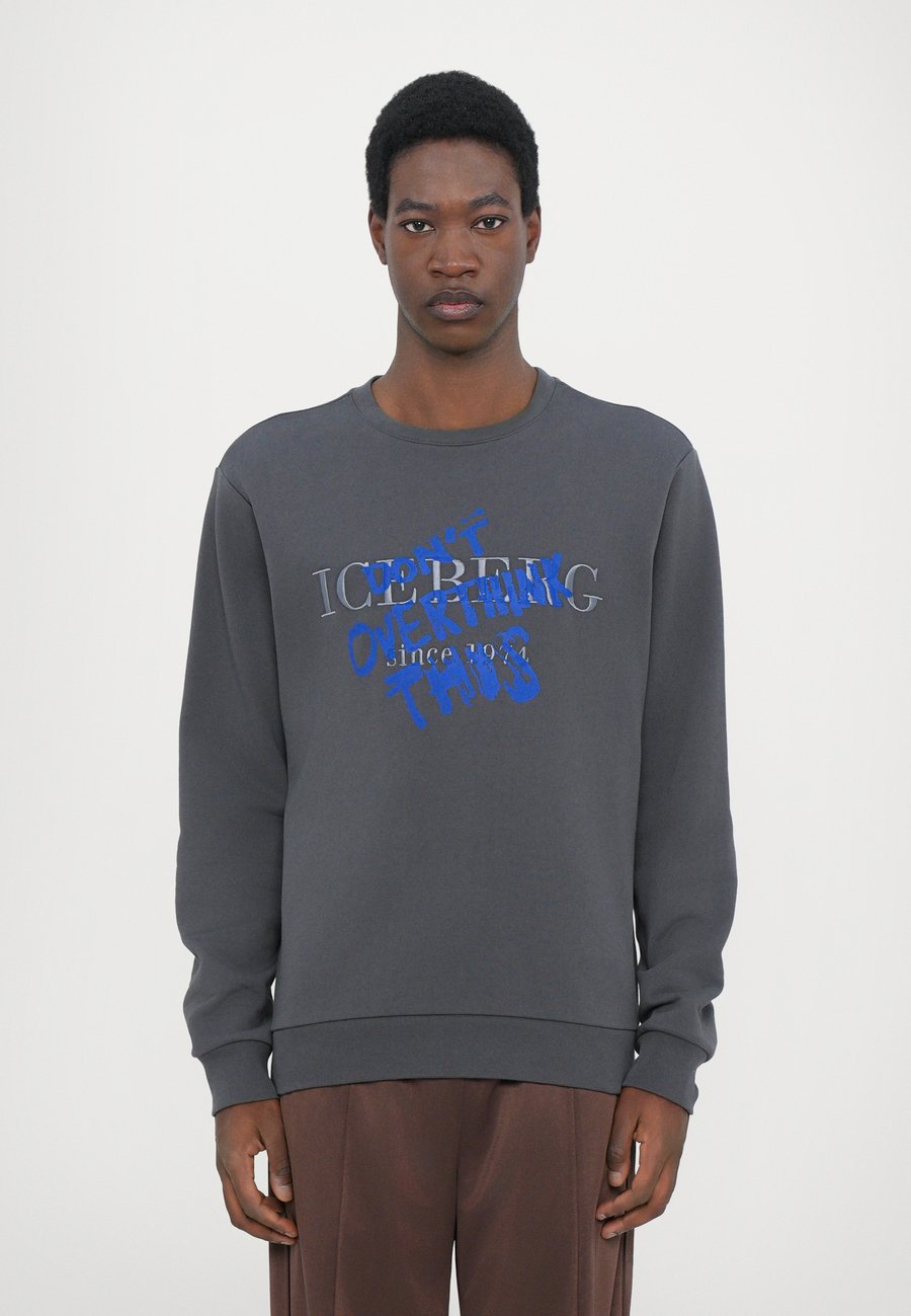 

Толстовка Iceberg FELPA, Grigio Scuro/Mottled Dark Grey