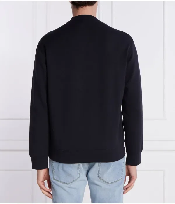 Толстовка comfort fit Emporio Armani, черный — фото 4