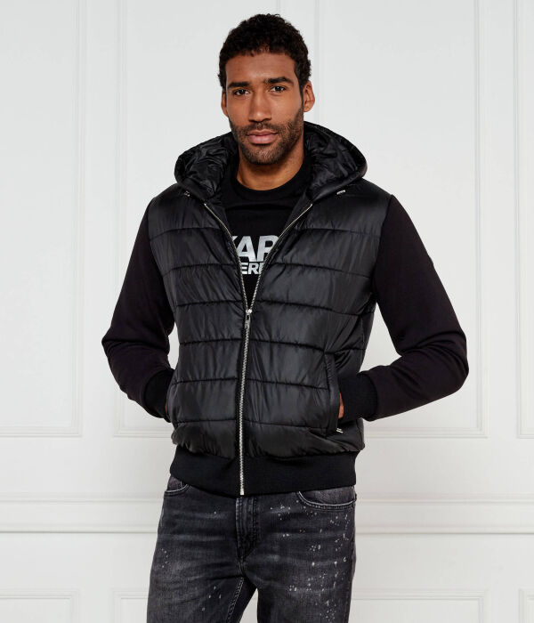 

Куртка-Бомбер Regular fit Karl Lagerfeld, черный