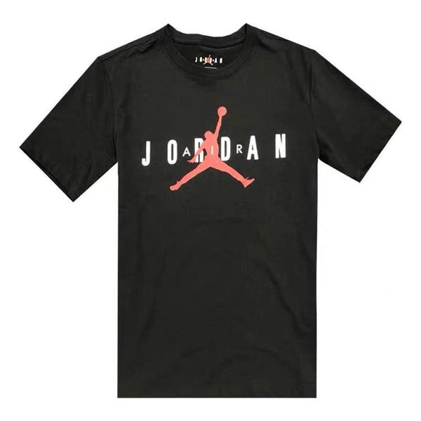 

Футболка Men's Nike Logo Printing Pattern Round Neck Pullover Short Sleeve Black T-Shirt, черный