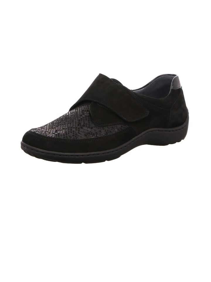 Тапочки WALDLÄUFER Damen Henni Soft, черный