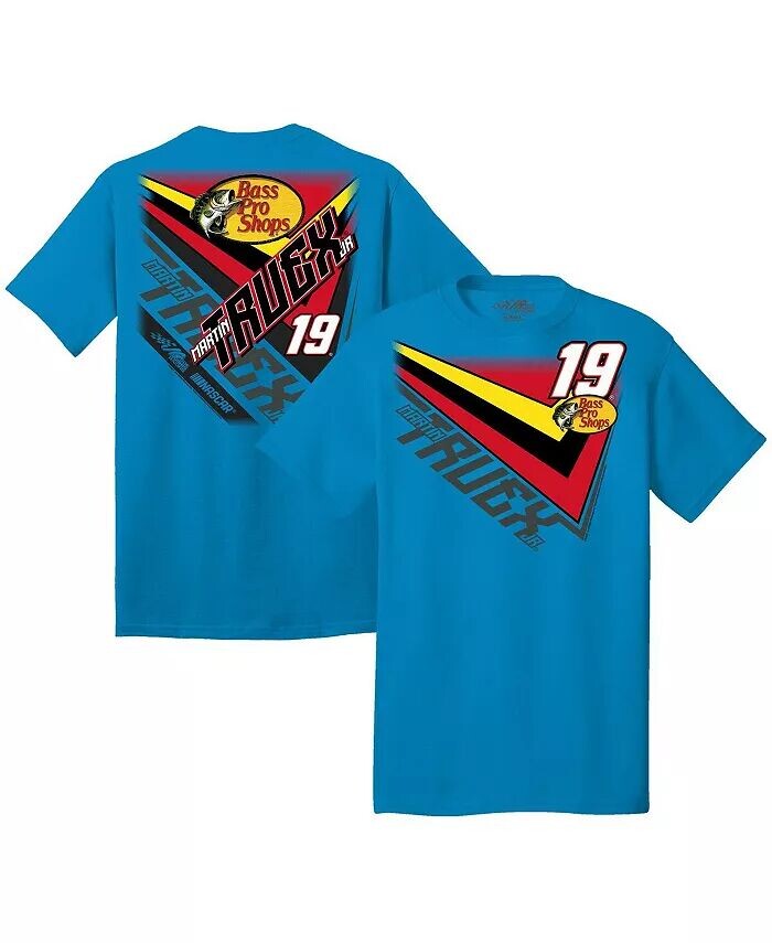 

Мужская синяя футболка Martin Truex Jr Extreme Joe Gibbs Racing Team Collection