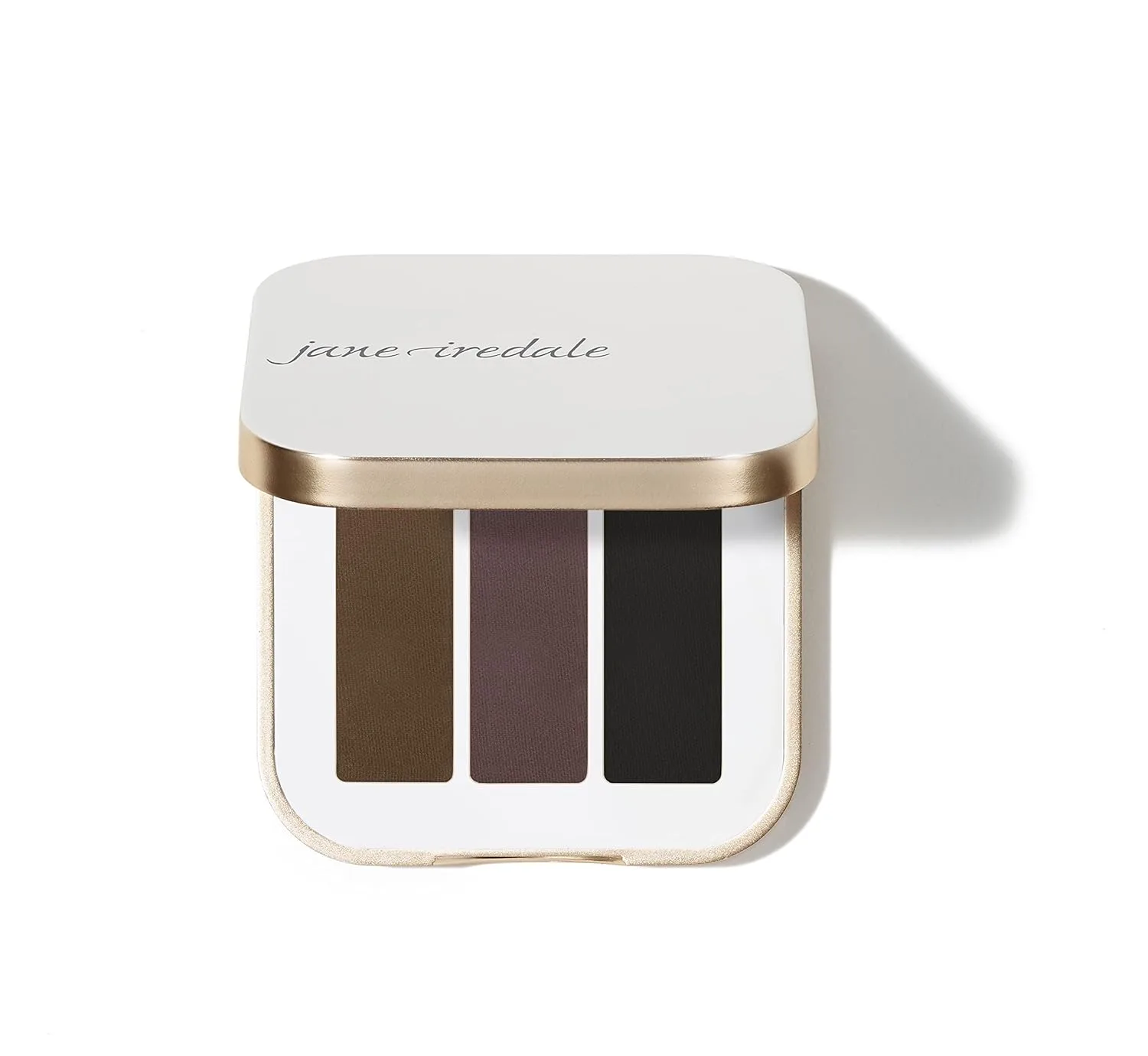 Тени для век Jane Iredale PurePressed Eye Shadow Triple, высокопигментированные минеральные тени для век, стойкая формула, предотвращающая скатывание, безопасны для чувствительной кожи вокруг глаз., Date Night