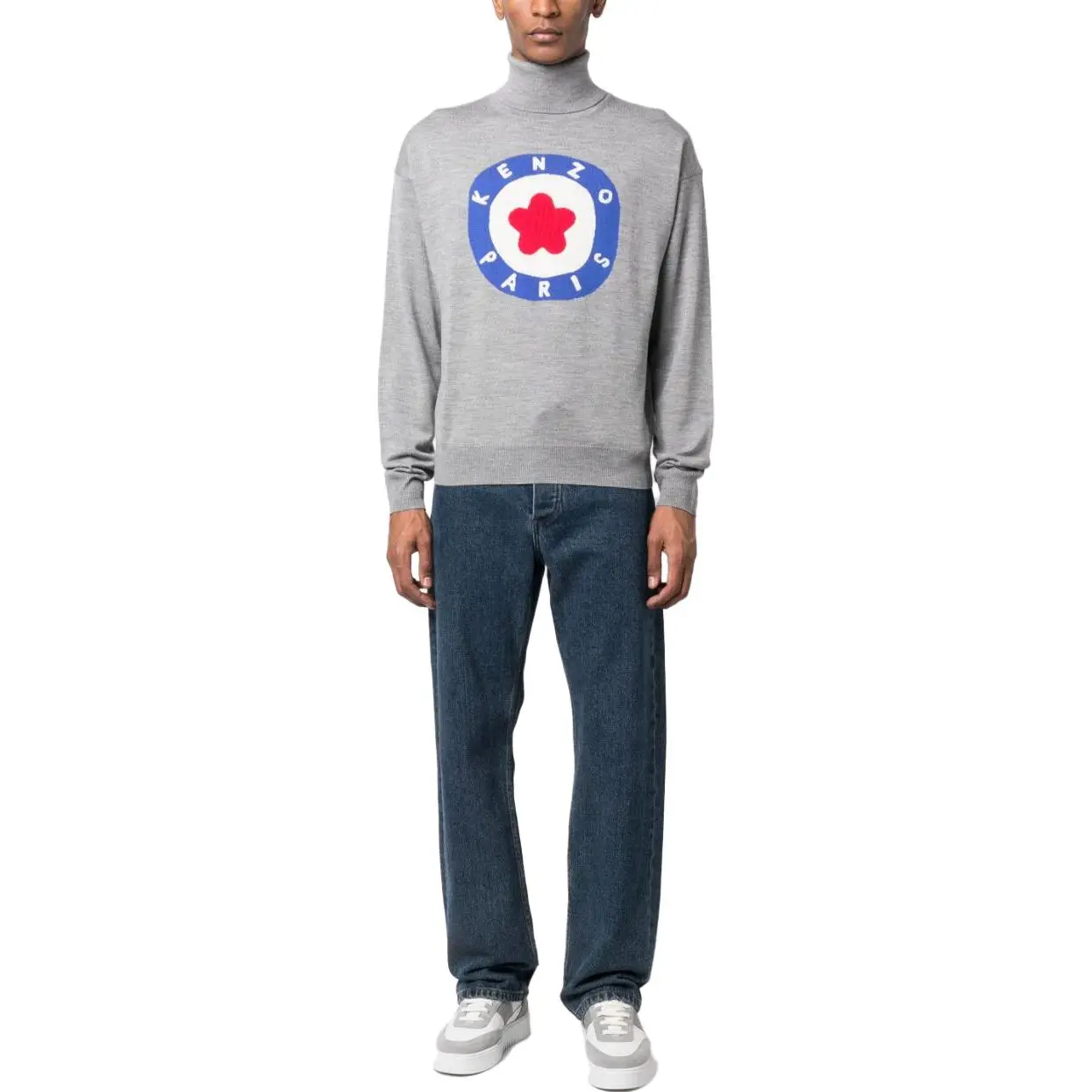 

Свитер мужской серый Kenzo, серый