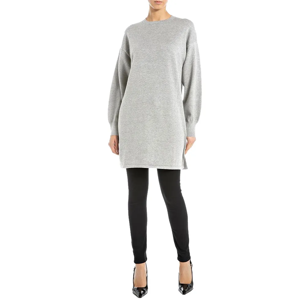 

Платье Replay DK3903.000.G23372 long sleeve short, серый
