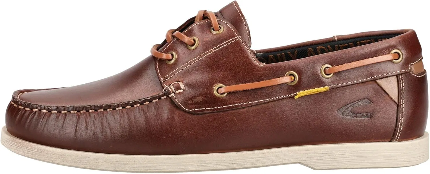 Кроссовки-лодочки Camel Active из нубука коричневого цвета — фото 2