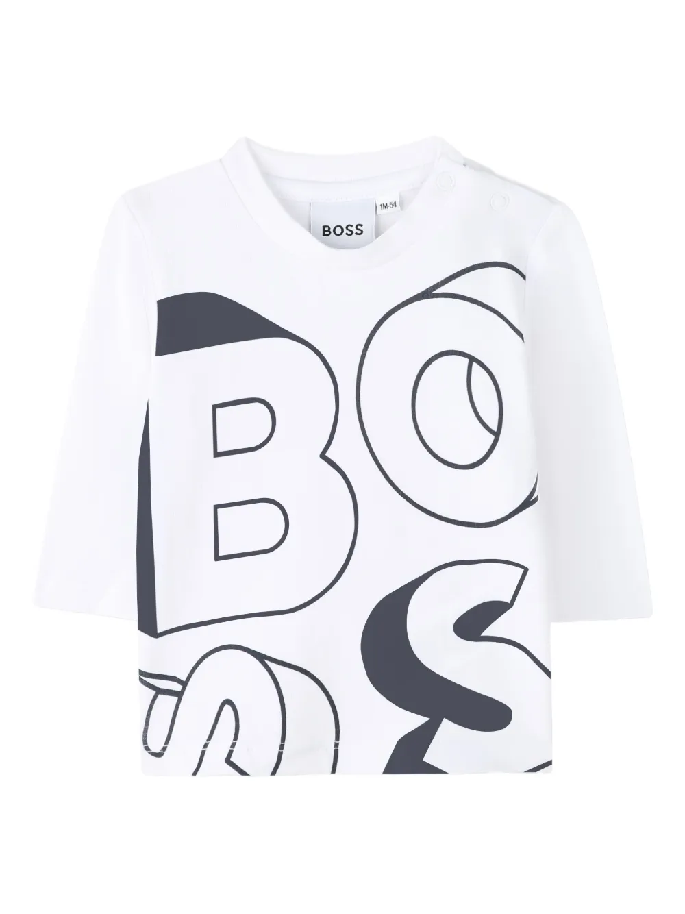 Спортивный костюм со вставками BOSS Kidswear, нейтральный — фото 2
