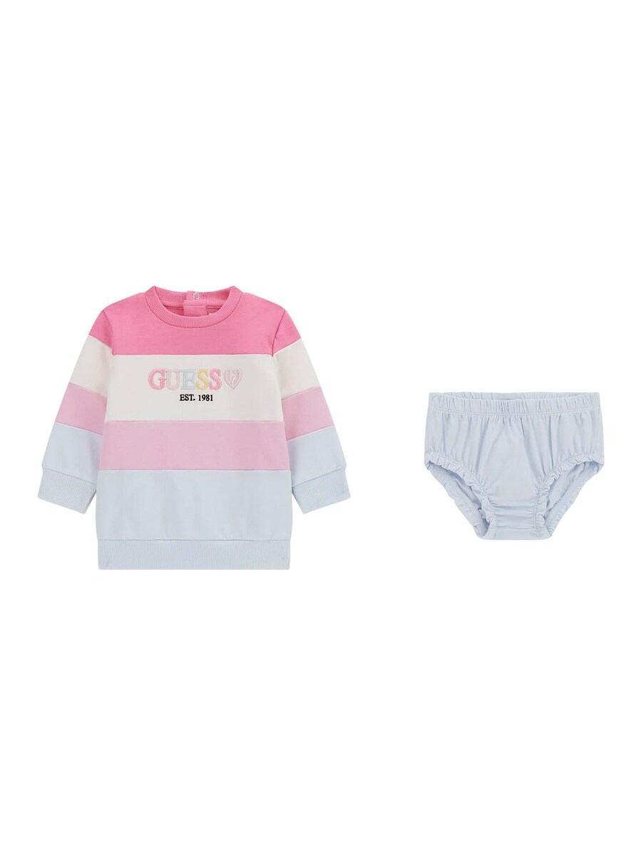 

Платье GUESS, цвет Grey/Rose/Light pink