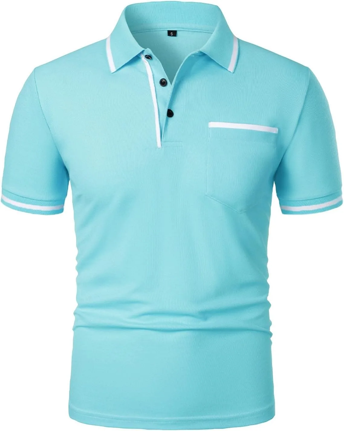 

Мужская поло Ymosrh с коротким рукавом, Casual, M-3XL