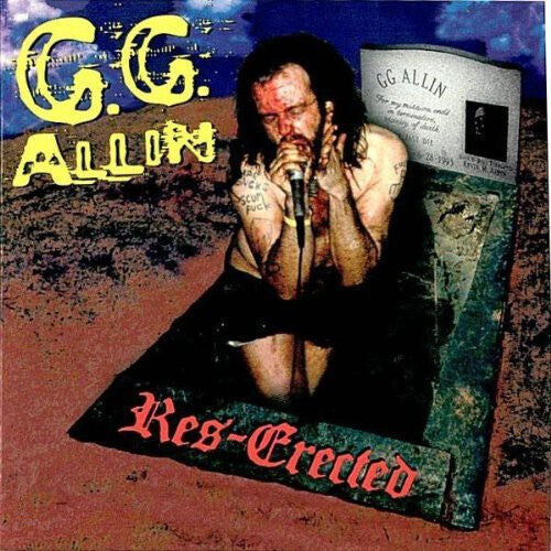 

CD диск Allin, Gg: Res-Erected